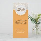 Carte élégante Eid Mubarak (Debout devant)