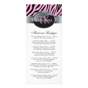 Carte élégante et impertinente de support de