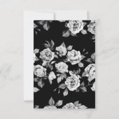 Carte Élégante et Personnalisable de Fleurs pour S (Dos)