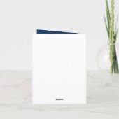 Carte Élégante maman enceinte ajouter du texte n'importe (Dos)
