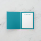 Carte Élégante maman enceinte ajouter du texte n'importe (Intérieur)