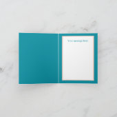 Carte Élégante maman enceinte ajouter du texte n'importe (Intérieur)