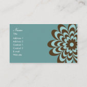 Carte élégante moderne de carte de visite ou de (Dos)