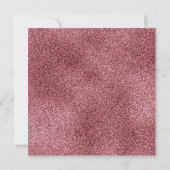 Carte Élégante Parties scintillant Gold Calligraphie Ann (Dos)