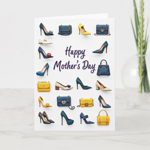 Carte élégante pour la fête des Mères