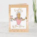 Carte Elégante Rose Gold 80th Birthday Card pour elle<br><div class="desc">Cette personne fabuleuse célèbre-t-elle son 80e anniversaire ? Cette carte classe peut être personnalisée avec son nom et votre salutation d'anniversaire!</div>