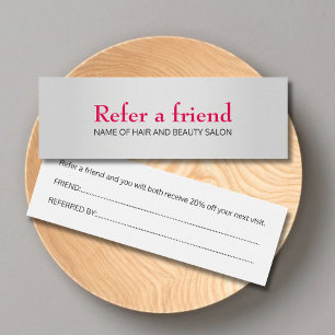Carte élégante simple de référence de rose