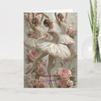 Élégantes Roses de Ballerine Florale pour Annivers