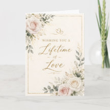 Élégantes Roses Roses Blush & Ivoire Mariage Flora