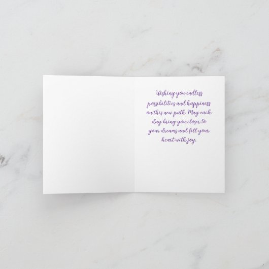 Carte Élégants débuts (Intérieur)