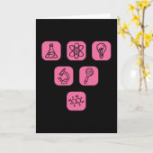 Carte Éléments de science Articles (Fleur jaune)