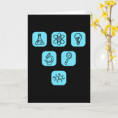 Carte Éléments de science Articles (Fleur jaune)