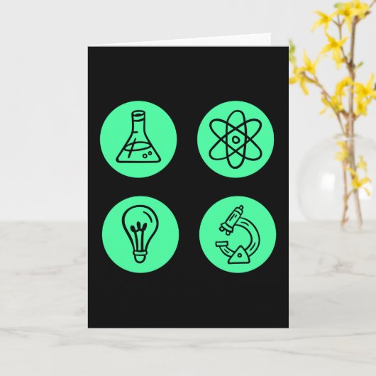 Carte Éléments scientifiques (Fleur jaune)