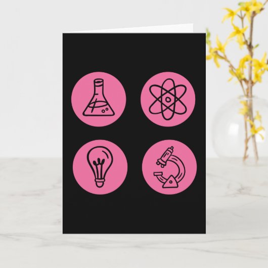 Carte Éléments scientifiques (Fleur jaune)