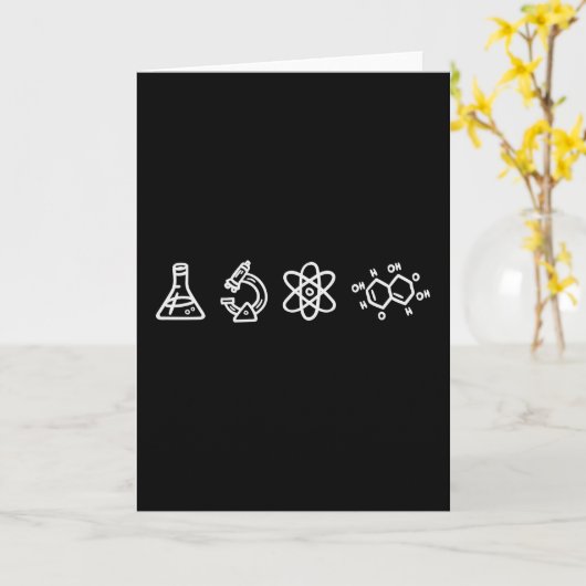 Carte Éléments scientifiques (Fleur jaune)