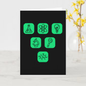 Carte Éléments scientifiques (Fleur jaune)