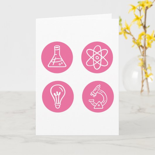 Carte Éléments scientifiques (Fleur jaune)