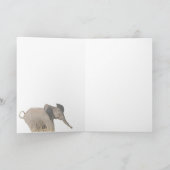 Carte Elephant and Calf Card (Intérieur)