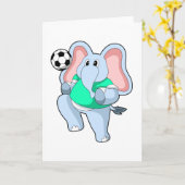 Carte Elephant as Soccer player with Soccer.PNG (Fleur jaune)