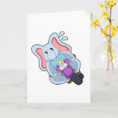 Carte Elephant comme vélo avec moto.PNG (Fleur jaune)