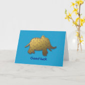 Carte éléphant en or (Fleur jaune)