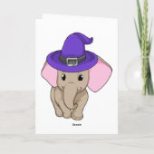 Carte Éléphant en sorcier (Dos)