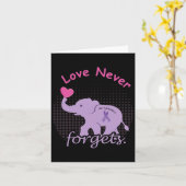 Carte Elephant Love End Heimer End Heimerheimer Heimerhe (Fleur jaune)
