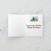 CARTE ÉLÉPHANT MARCHANT VERS L'APPAREIL PHOTO (Intérieur)