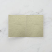 Carte éléphant: vide et personnalisable (Intérieur)