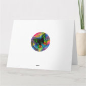 Carte Éléphants Danseurs (Dos)