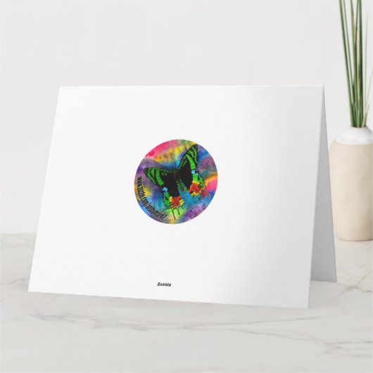 Carte Éléphants Danseurs (Dos)