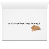 Carte Elephants en amour (Intérieur Horizontal (Bas))