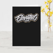 Carte Élévé (Fleur jaune)