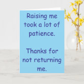 Carte Élever moi (Fleur jaune)