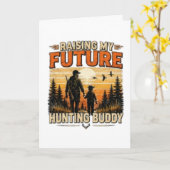 Carte « Élever mon futur compagnon de chasse » (Fleur jaune)