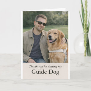 Carte Éleveur de chiots Golden Retriever Merci