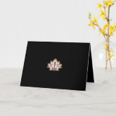 Carte Elevez vos notes de remerciement avec Modern (Fleur jaune)