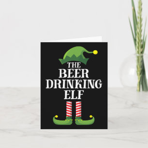 Carte Elf buveur de bière correspondant au groupe famili