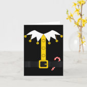 Carte Elf Costume  (Fleur jaune)