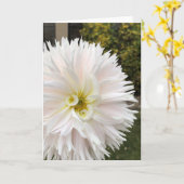 Carte Elfe Dahlia (Fleur jaune)