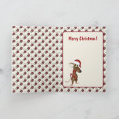 Carte Elfe de Noël (Intérieur)