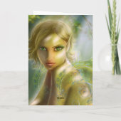 Carte elfe en bois (Dos)