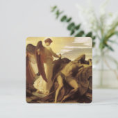 Carte Elijah en nature par Lord Frederic Leighton (Debout devant)