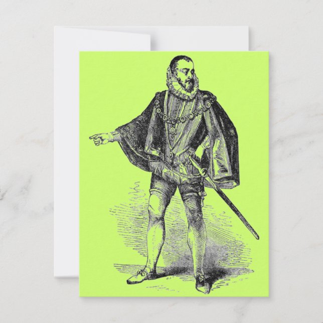 Carte Élisabéthain (Devant)