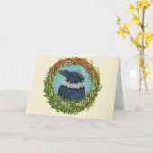 Carte Elizabeth Raven (Fleur jaune)