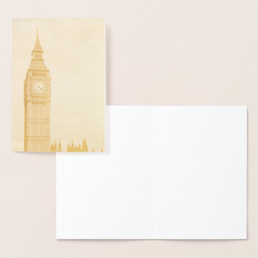 Carte Elizabeth Tower (Affichage)