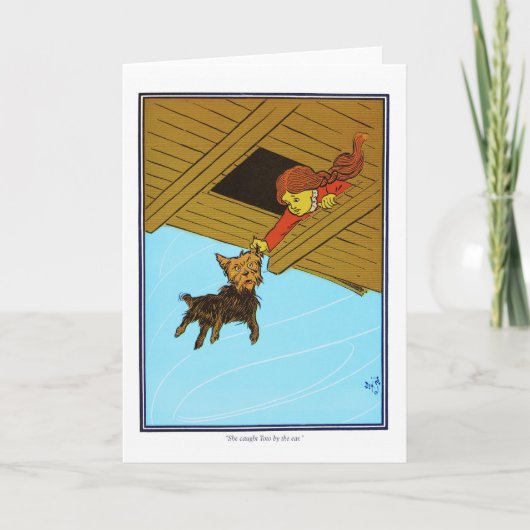 Carte Elle A Pris Toto Par L'Oreille (Devant)