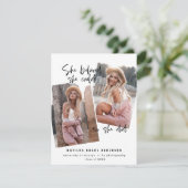 Carte Elle croyait qu'elle pouvait faire son diplôme (Debout devant)