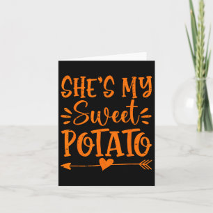 Carte Elle est ma pomme de terre douce I Yam Autumn Than