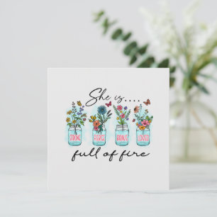Carte Elle Est Pleine De Feu